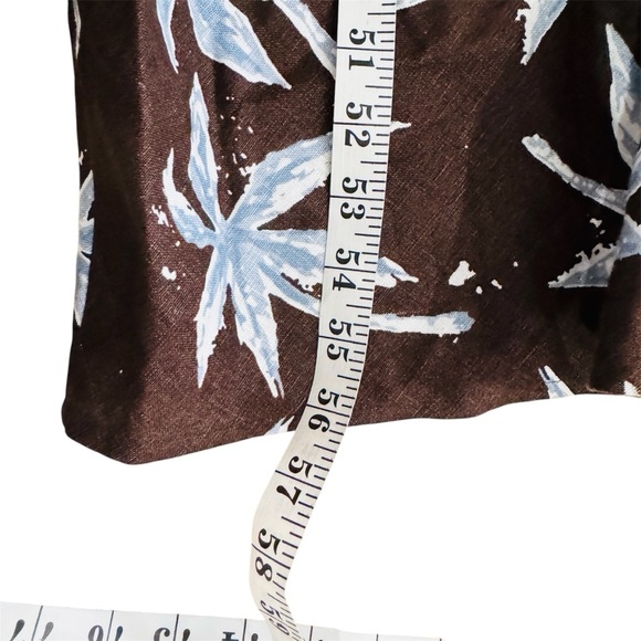 Reformation Linen Date Palm Floral Halter midi Dress NEW - Picture 7 of 7